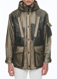 Parka à capuche déperlante - Orage