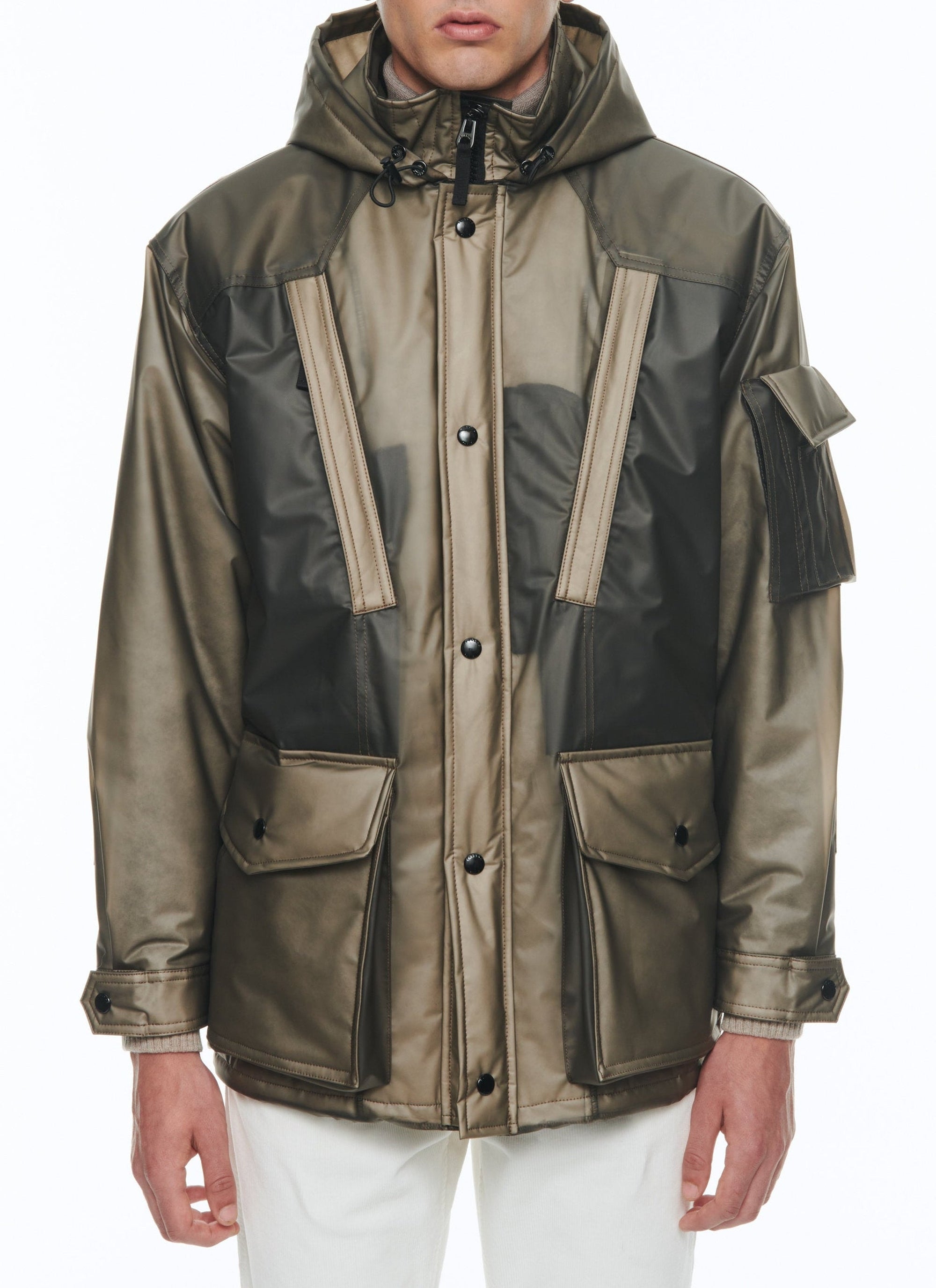 Parka à capuche déperlante - Orage