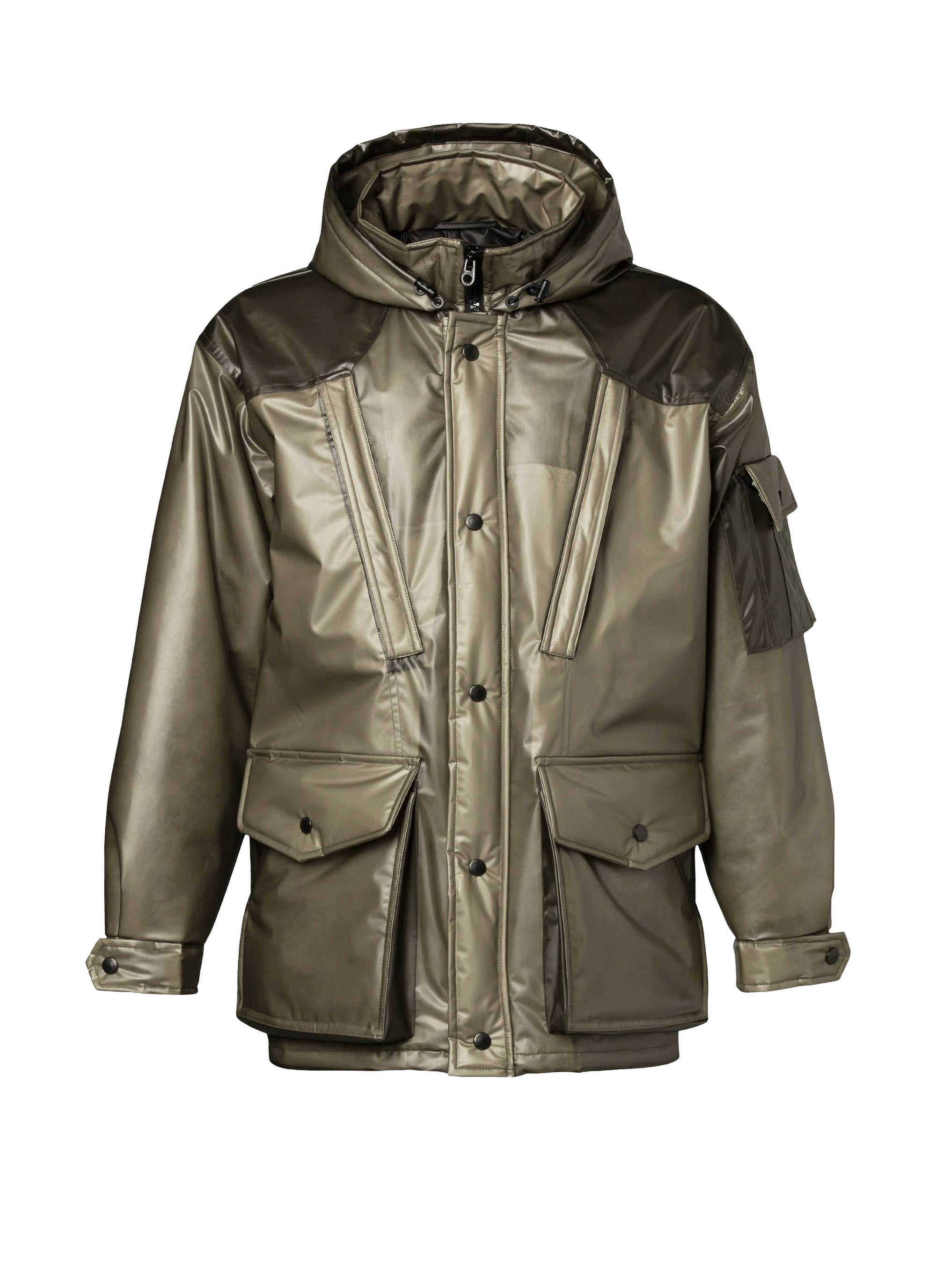 Parka à capuche déperlante - Orage