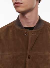 Suede jacket - Brown