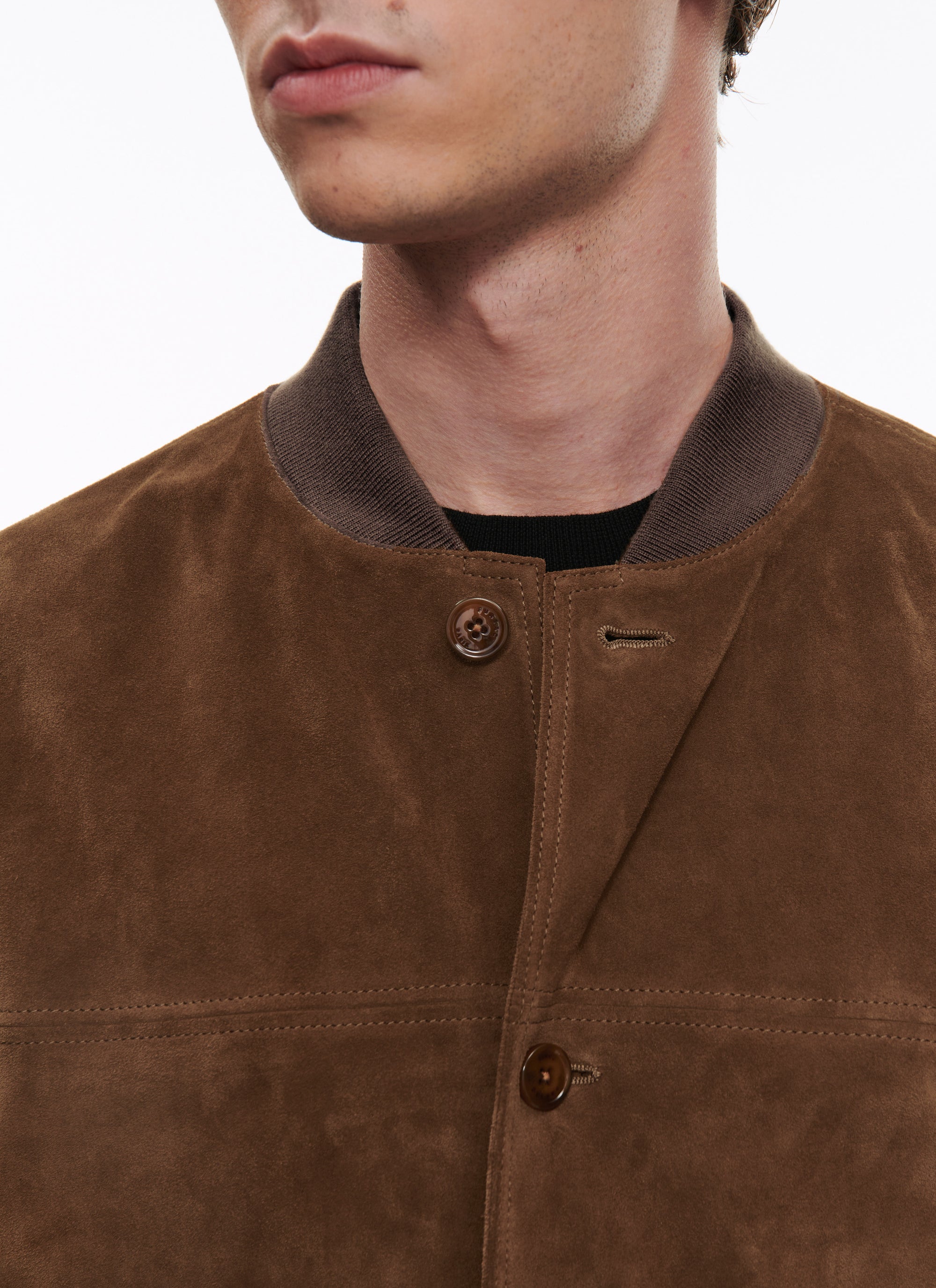 Suede jacket - Brown