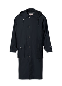 Parka en toile technique - Bleu marine