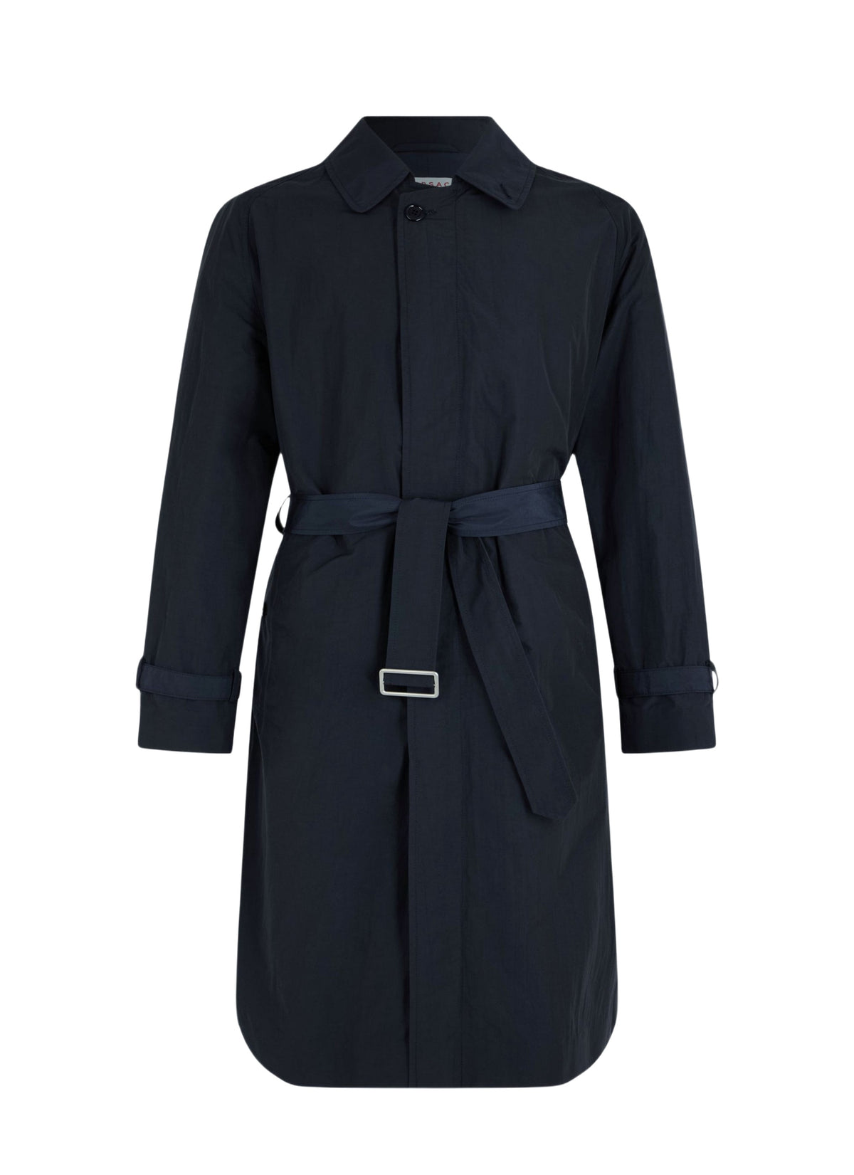 Long coat with a belt - Navy