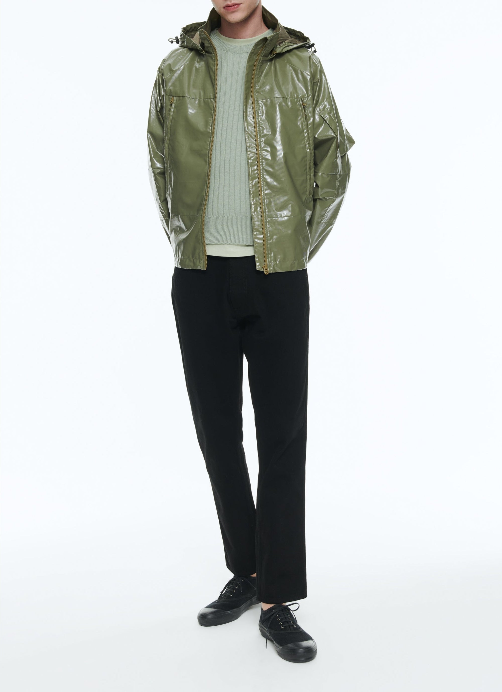 Blouson imperméable - Vert Olive