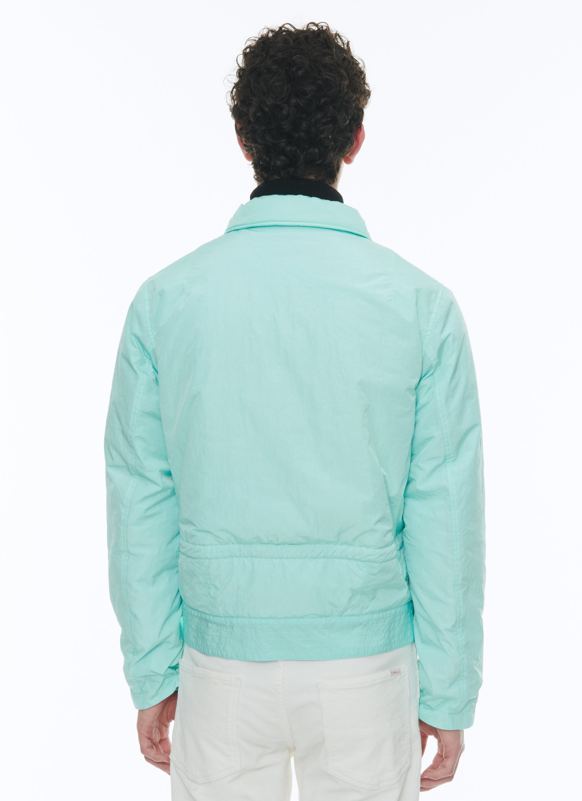 Turquoise Blouson - Turquoise