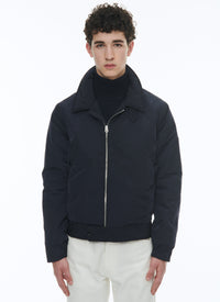 Bleu Nuit Blouson - Bleu Nuit