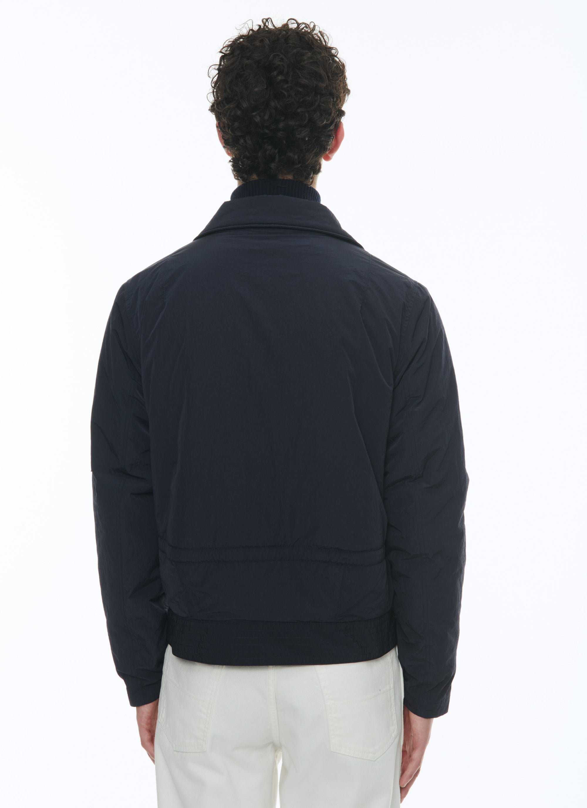 Bleu Nuit Blouson - Bleu Nuit