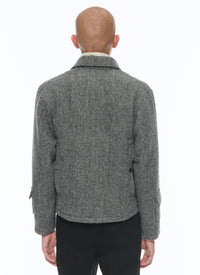 Gris Chine Foncé Blouson - Gris Chine Foncé