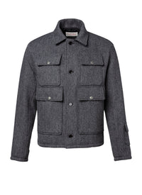 Gris Chine Foncé Blouson - Gris Chine Foncé