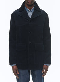 Veste en velours côtelé - Marine