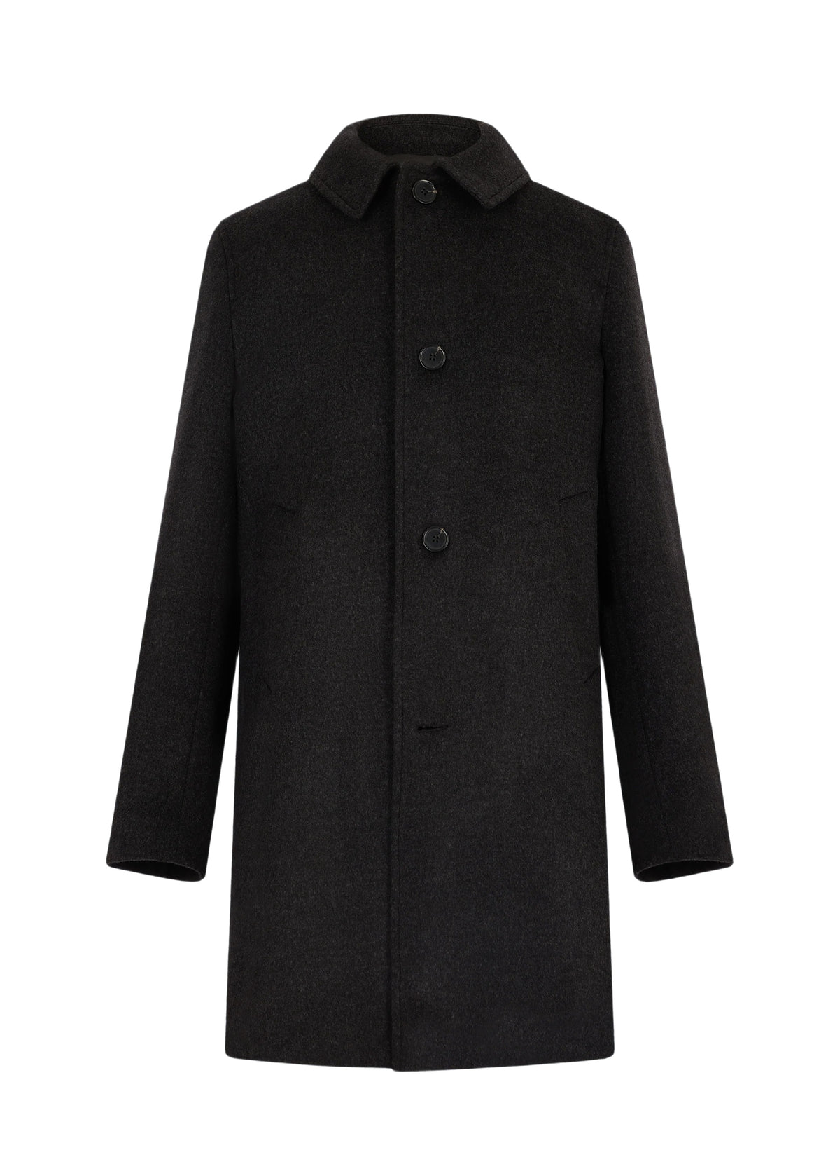 Manteau en drap de laine - Anthracite