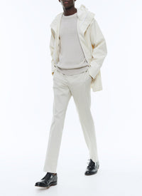 Parka à col montant - Écru