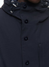 Parka à col montant - Marine