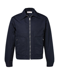 Blouson zippé à poches - Marine