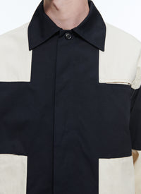 Blouson en toile technique déperlante - Beige