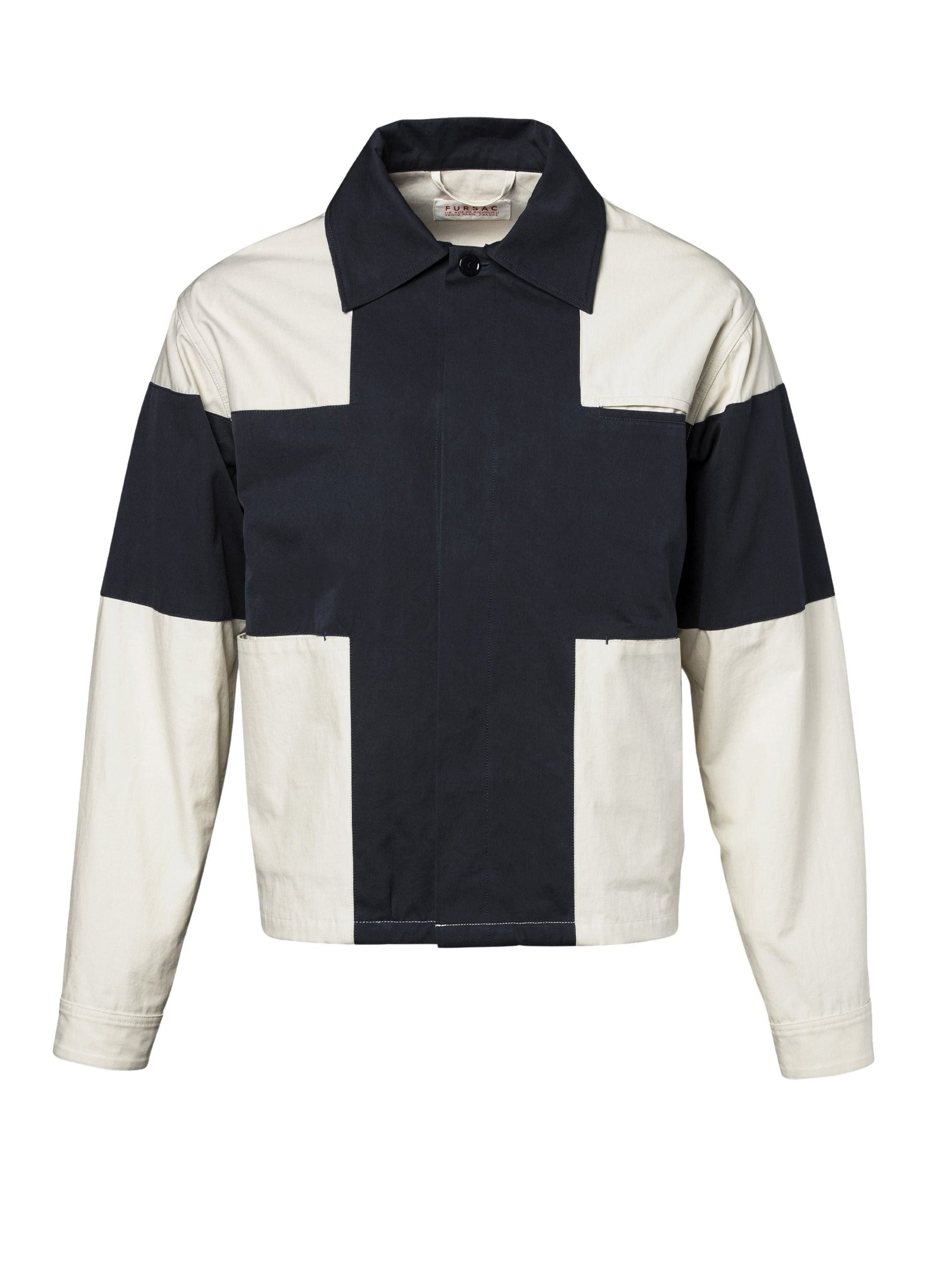 Blouson en toile technique déperlante - Beige