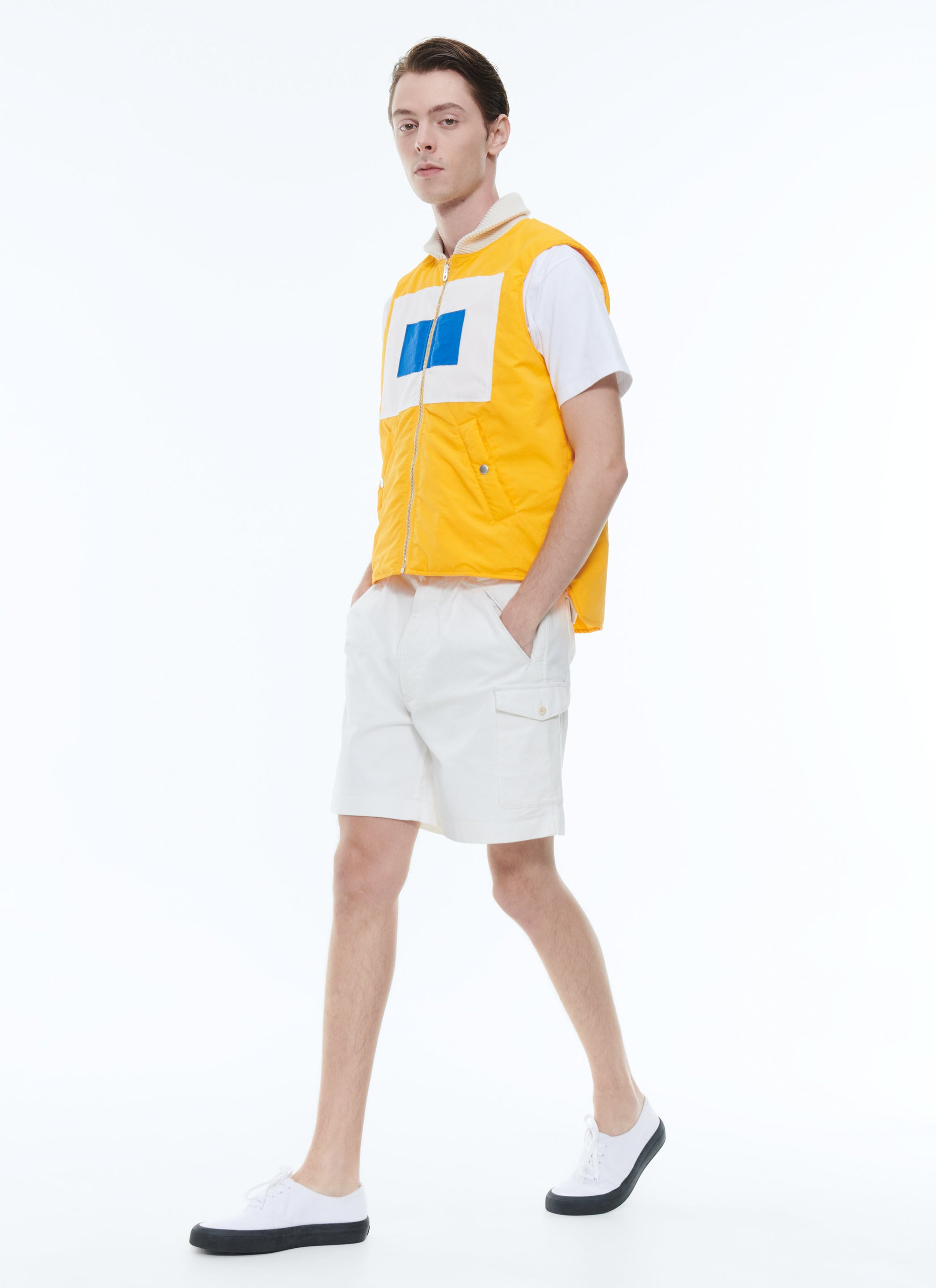 Jaune Vif Blouson - Jaune Vif