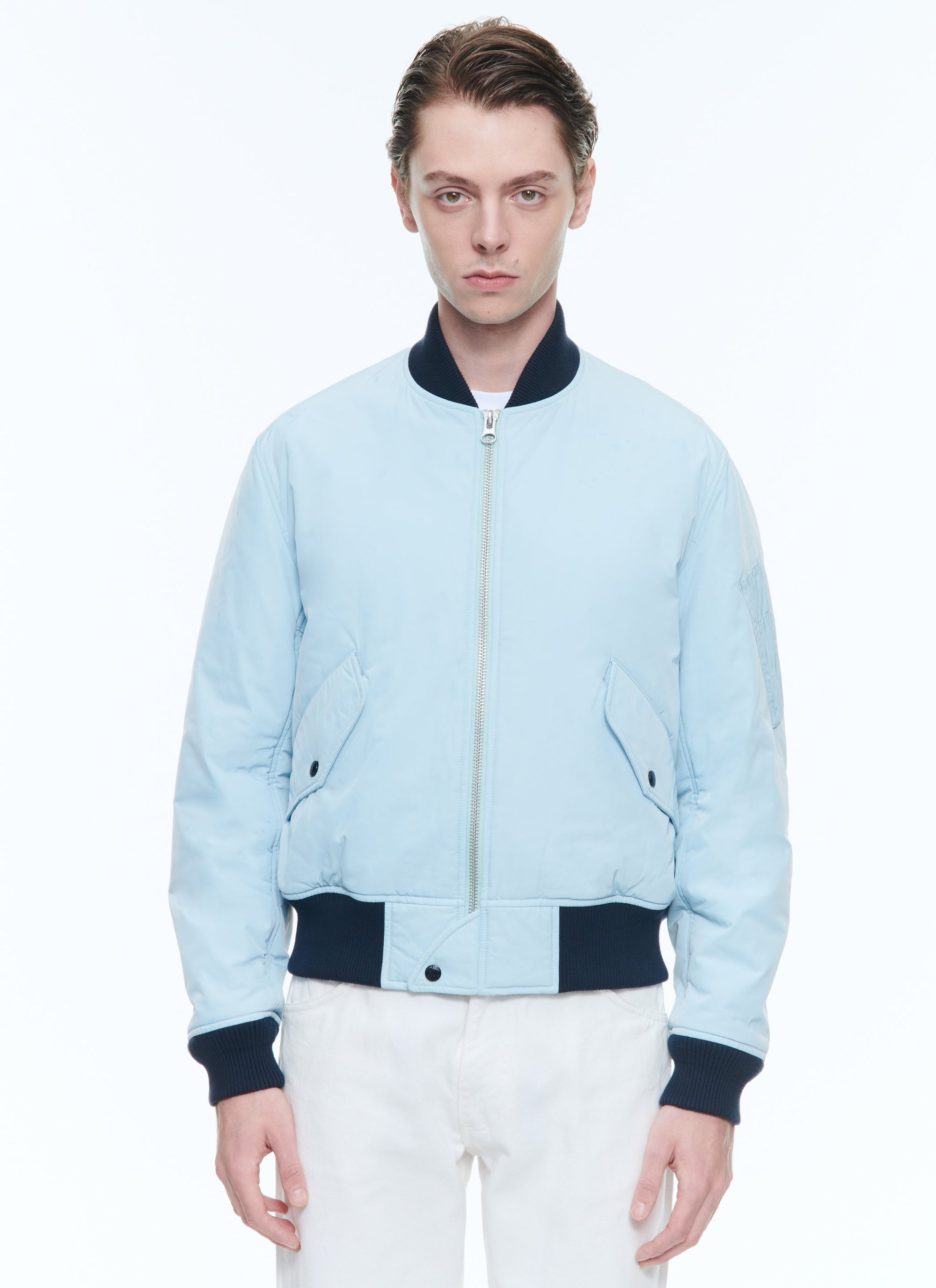Bleu Clair Blouson - Bleu Clair
