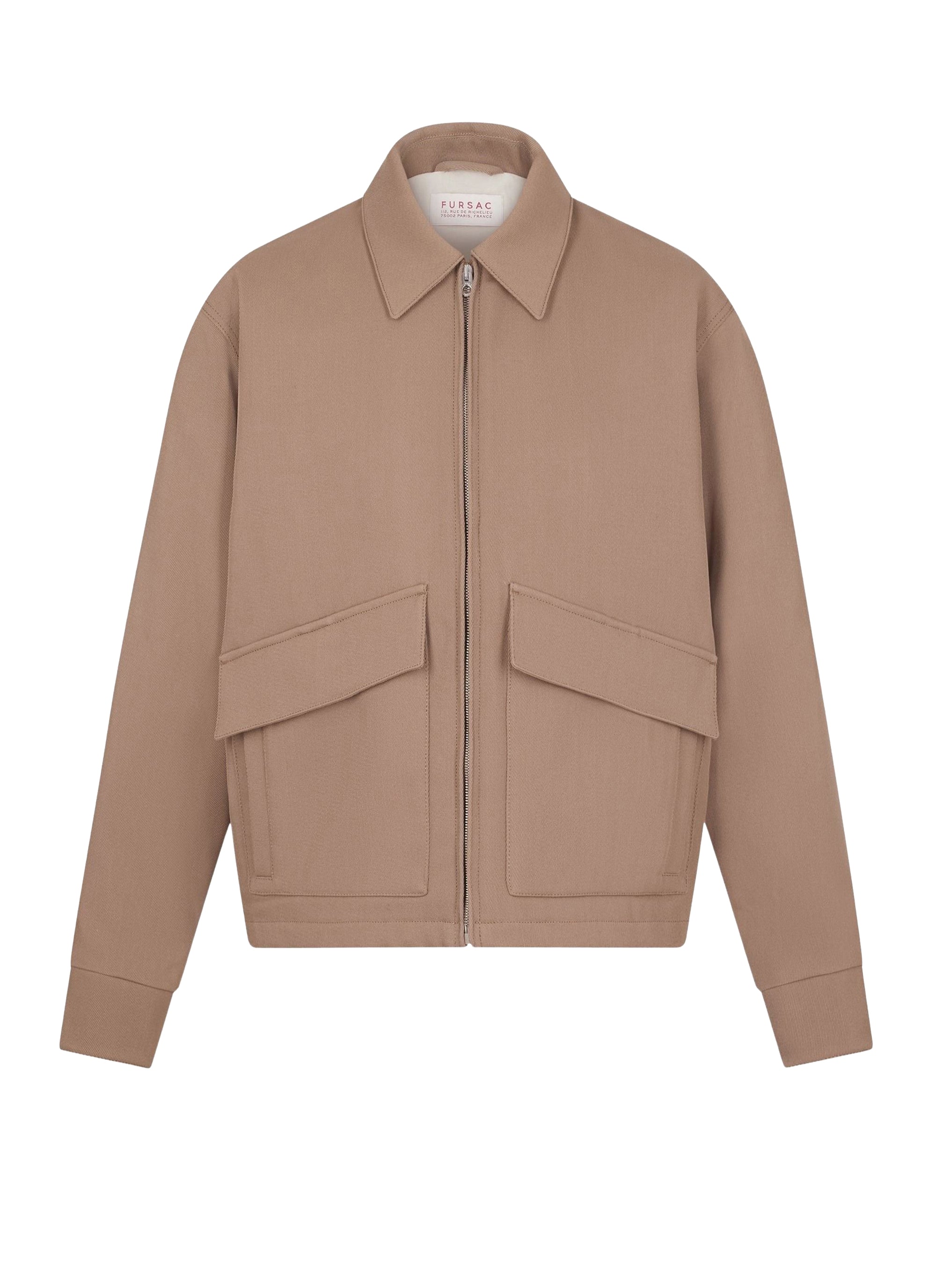 Wool blend jacket - Ficelle