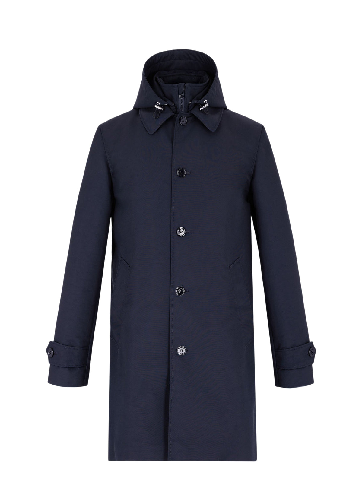 Parka en tissu déperlant - Marine