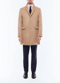 Manteau en drap de laine - Ficelle