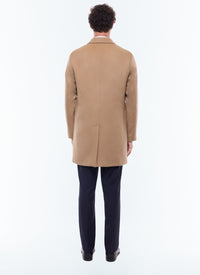 Manteau en drap de laine - Ficelle