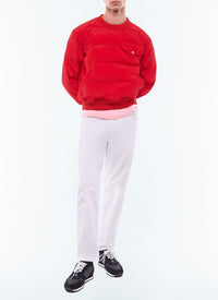 Water-repellent canvas jacket - Red