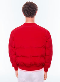 Water-repellent canvas jacket - Red