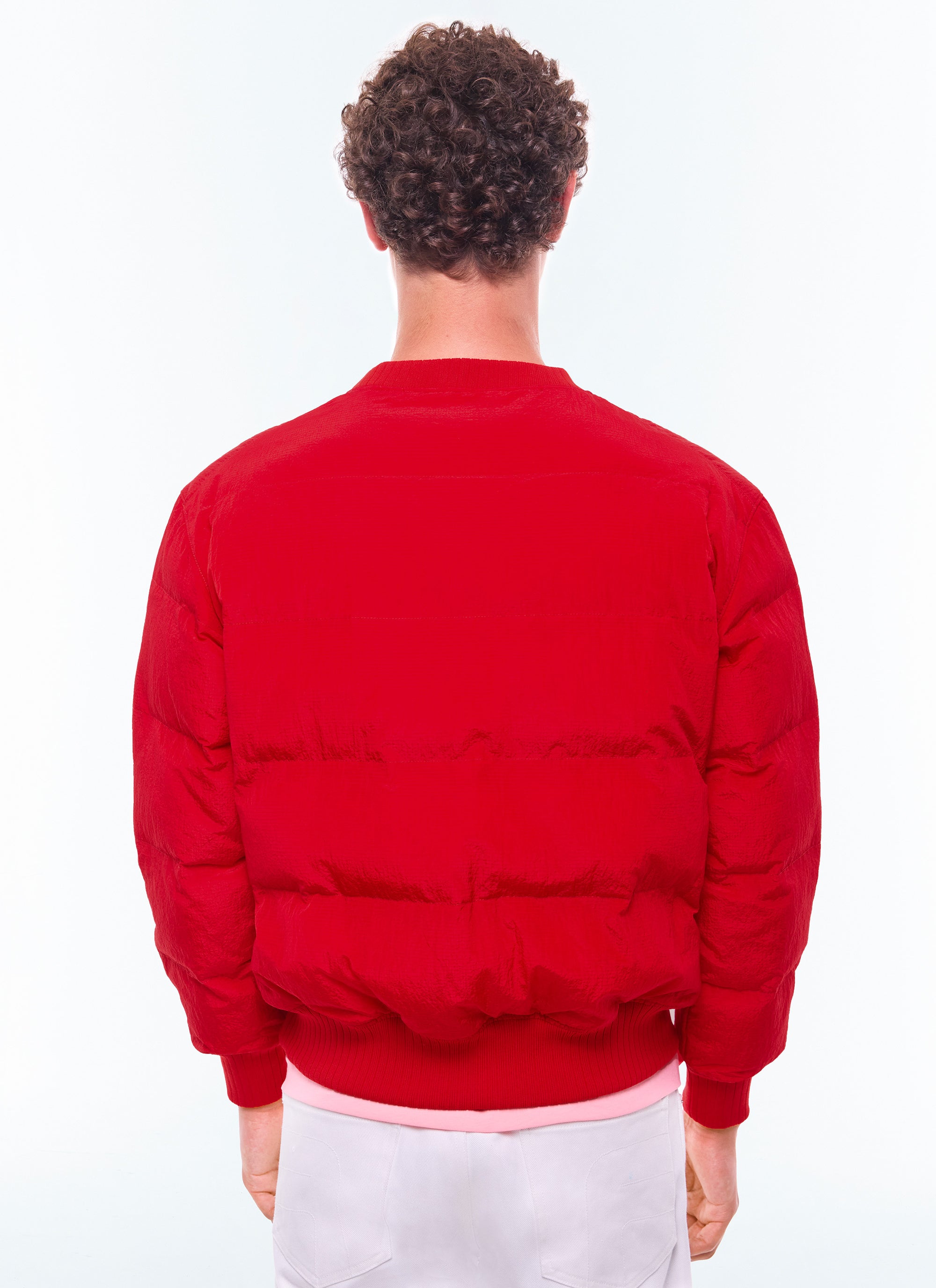 Water-repellent canvas jacket - Red
