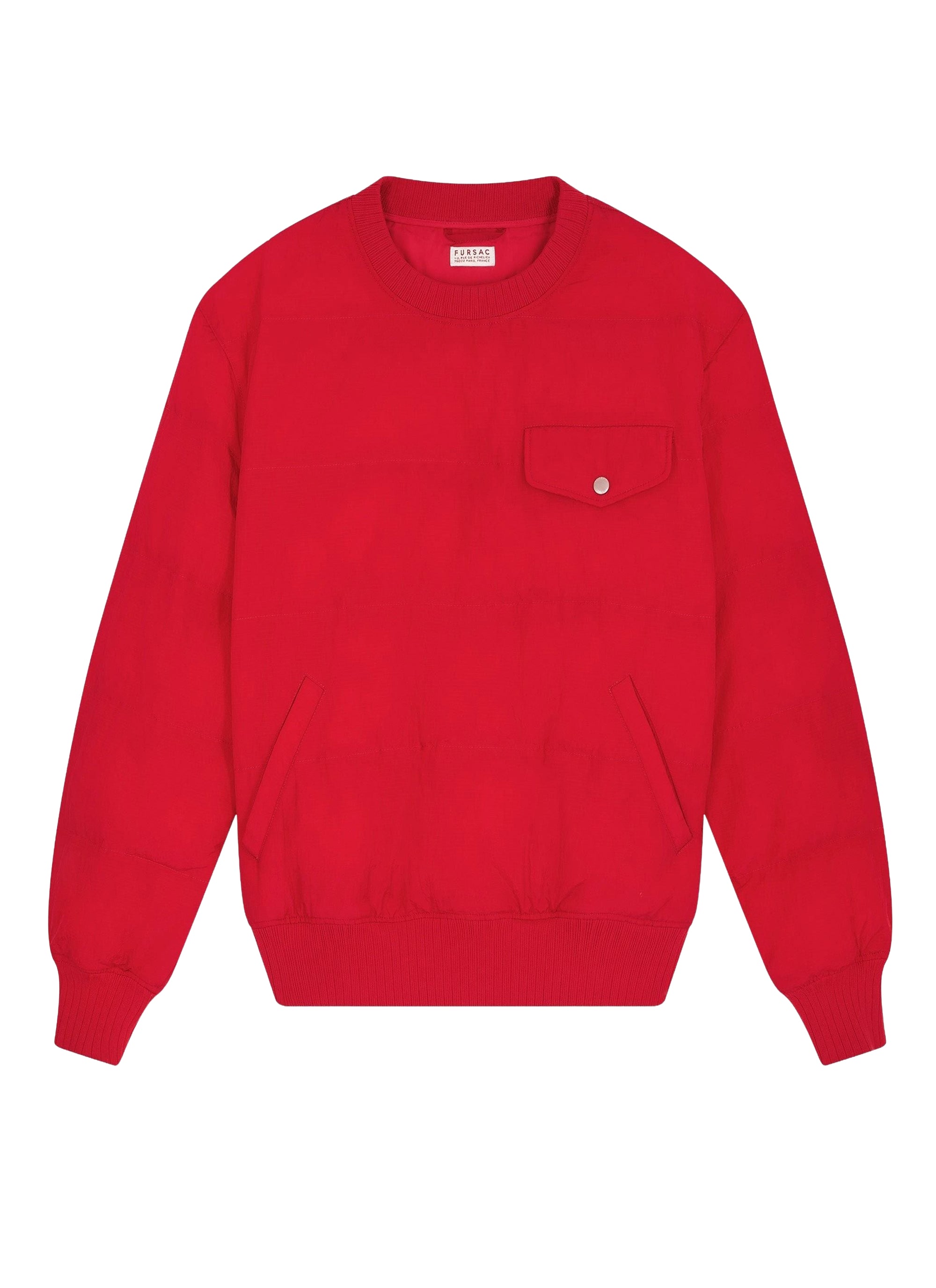 Water-repellent canvas jacket - Red