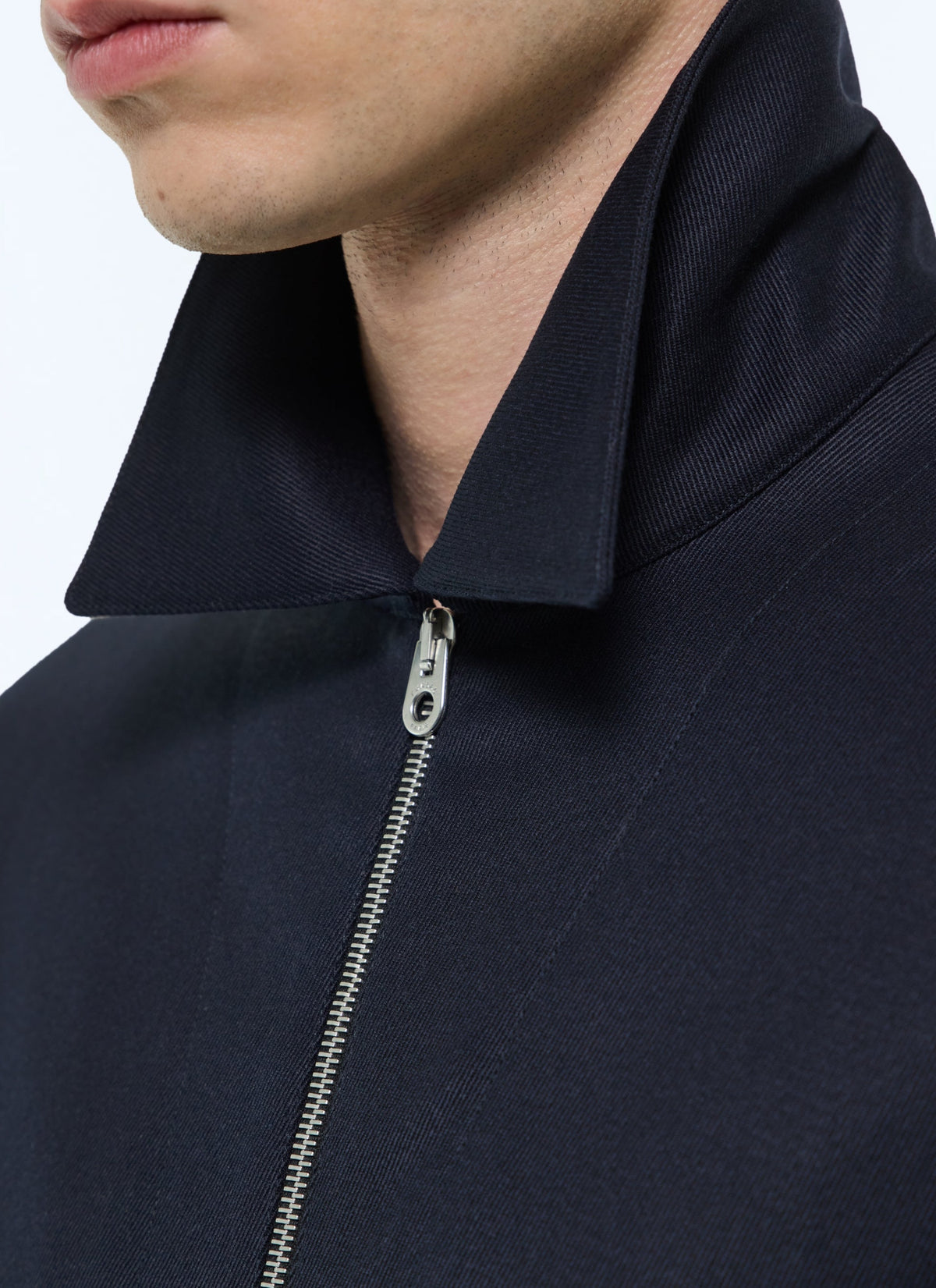Blouson en Cavalry twill de coton - Marine