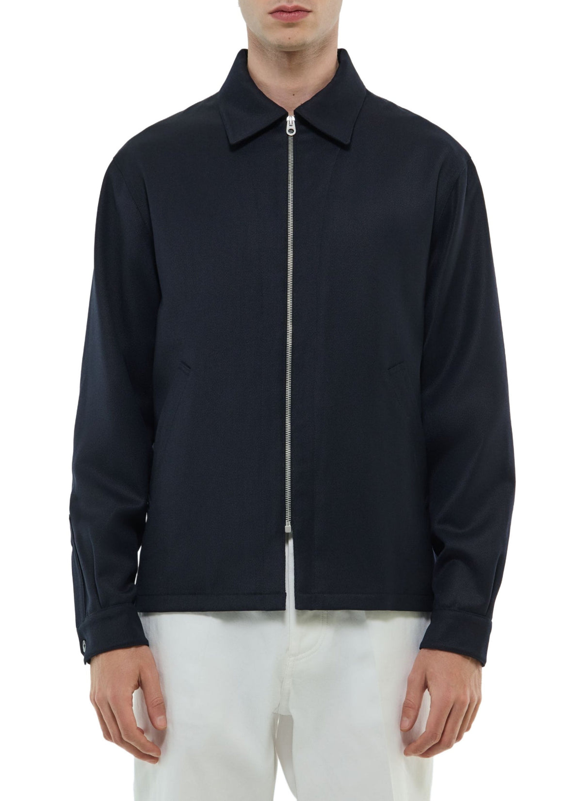 Blouson en Cavalry twill de coton - Marine