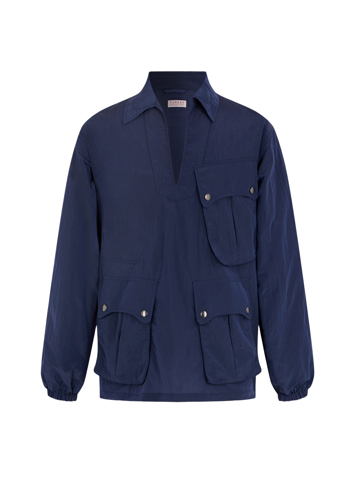 Nylon canvas smock - Navy