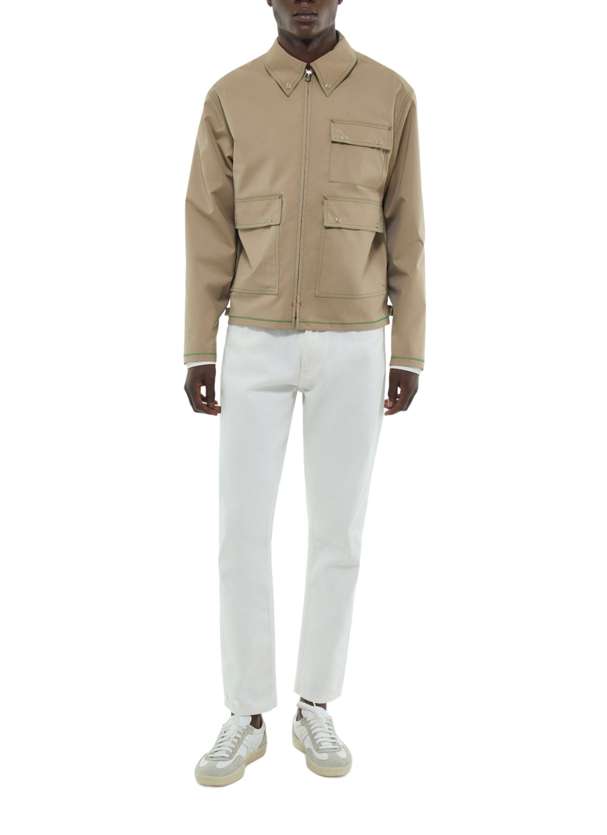 Beige Blouson - Beige