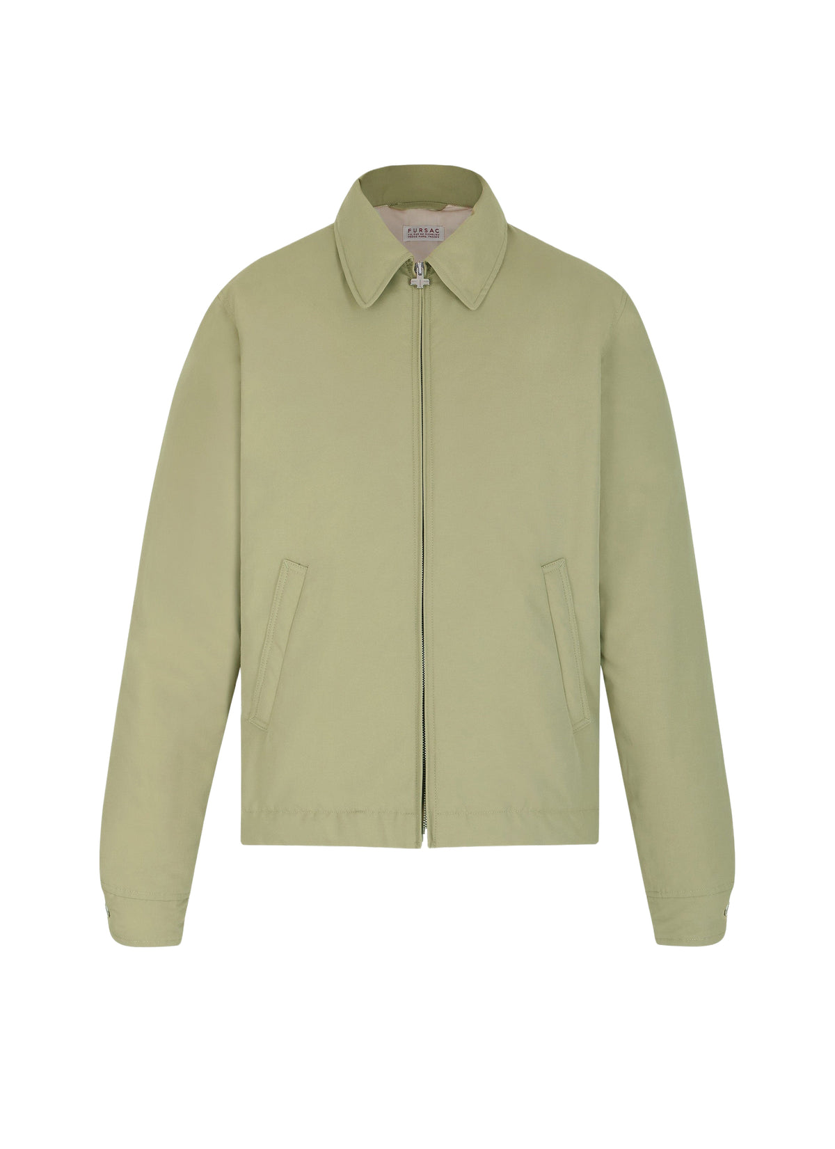 Blouson matelassé en tissu déperlant - Kaki