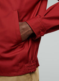 Blouson en toile déperlante - Vermillon