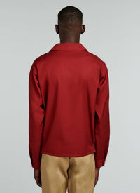 Blouson en toile déperlante - Vermillon