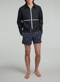 Blouson en tissu technique - Marine