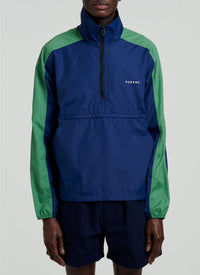 Windbreaker in technical fabric - Petrole