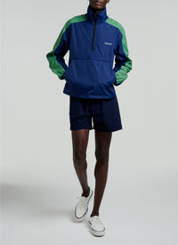 Windbreaker in technical fabric - Petrole