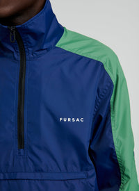 Windbreaker in technical fabric - Petrole