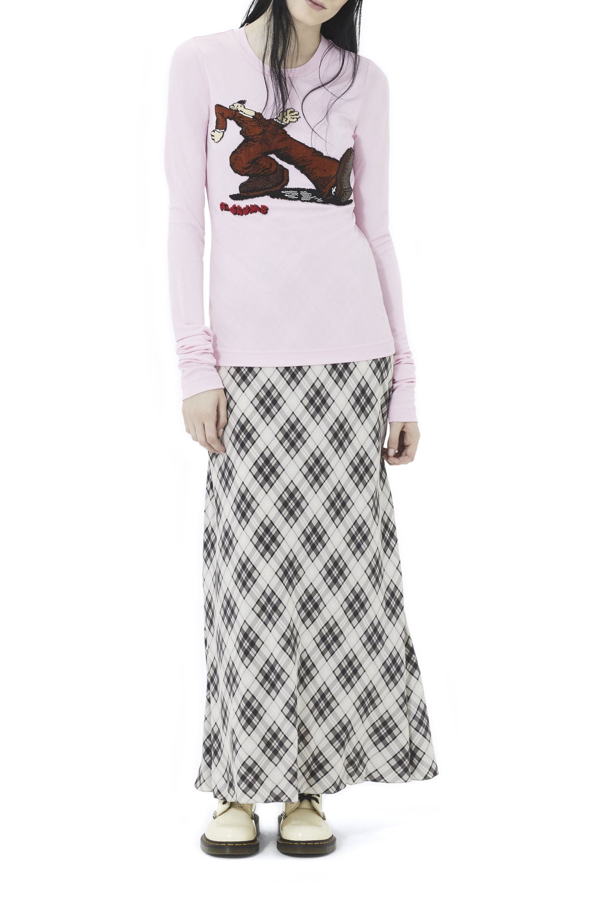 1 / DJV /0€ /0qty-0 /ST 0% /4 TROCA 156€   T-shirt truckin avec perles ls - Light Pink