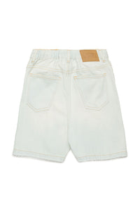 Short à poches en denim - Blue Denim