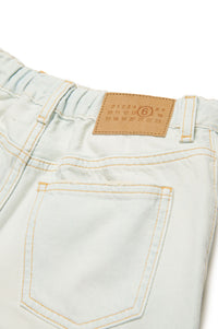 Short à poches en denim - Blue Denim