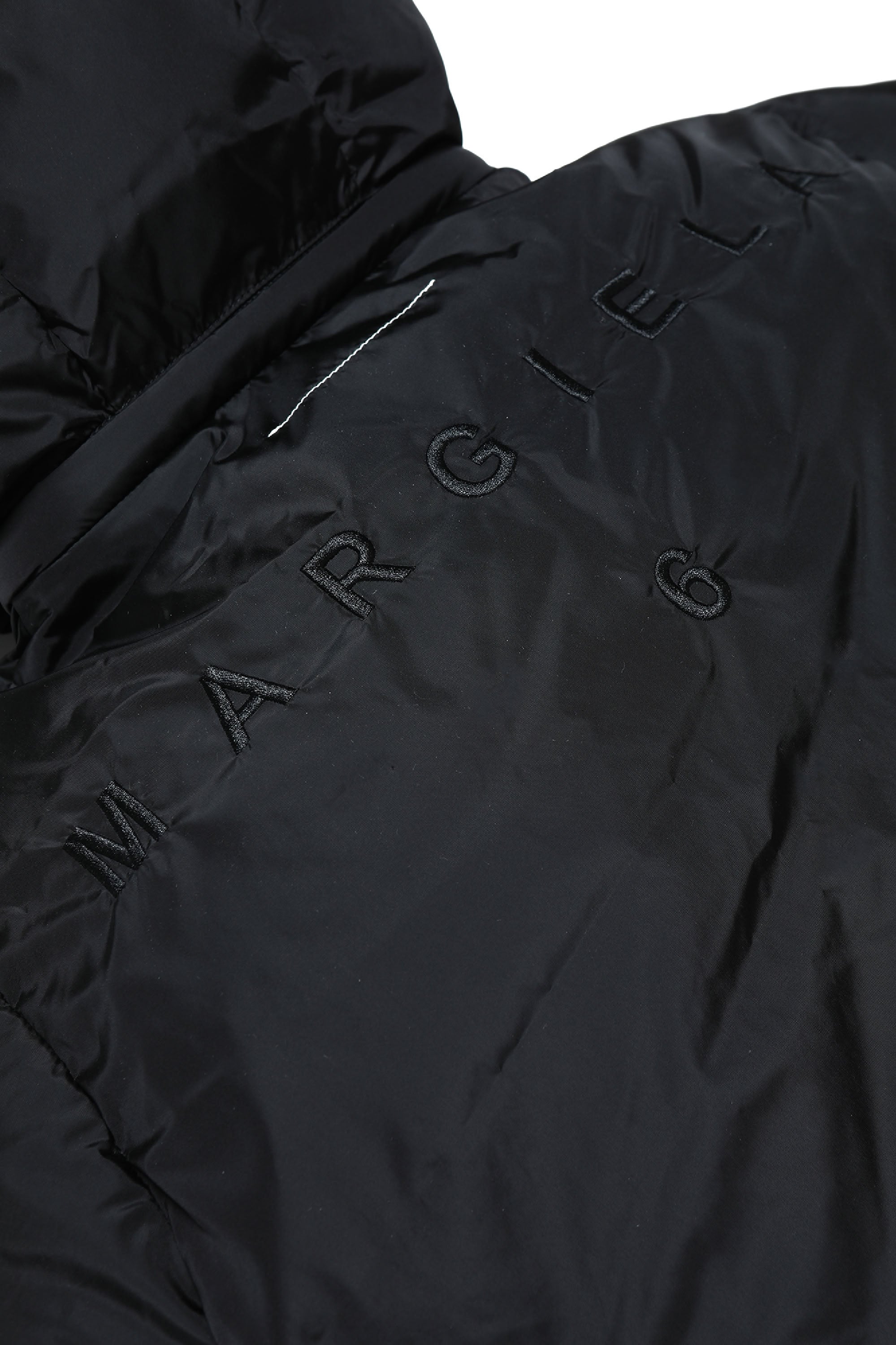 Long hooded jacket - Black
