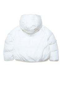 Veste à capuche - White