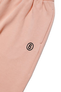 Pantalon de survêtement à taille élastiquée - Pale Peach