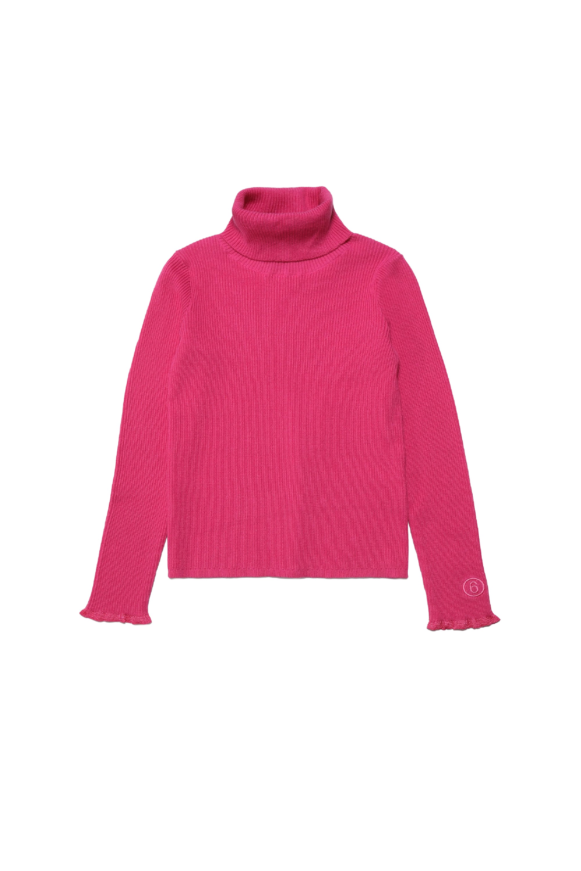 High-neck jumper - Deep Pink