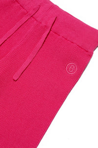 Pantalon de survêtement palazzo évasé - Deep Pink