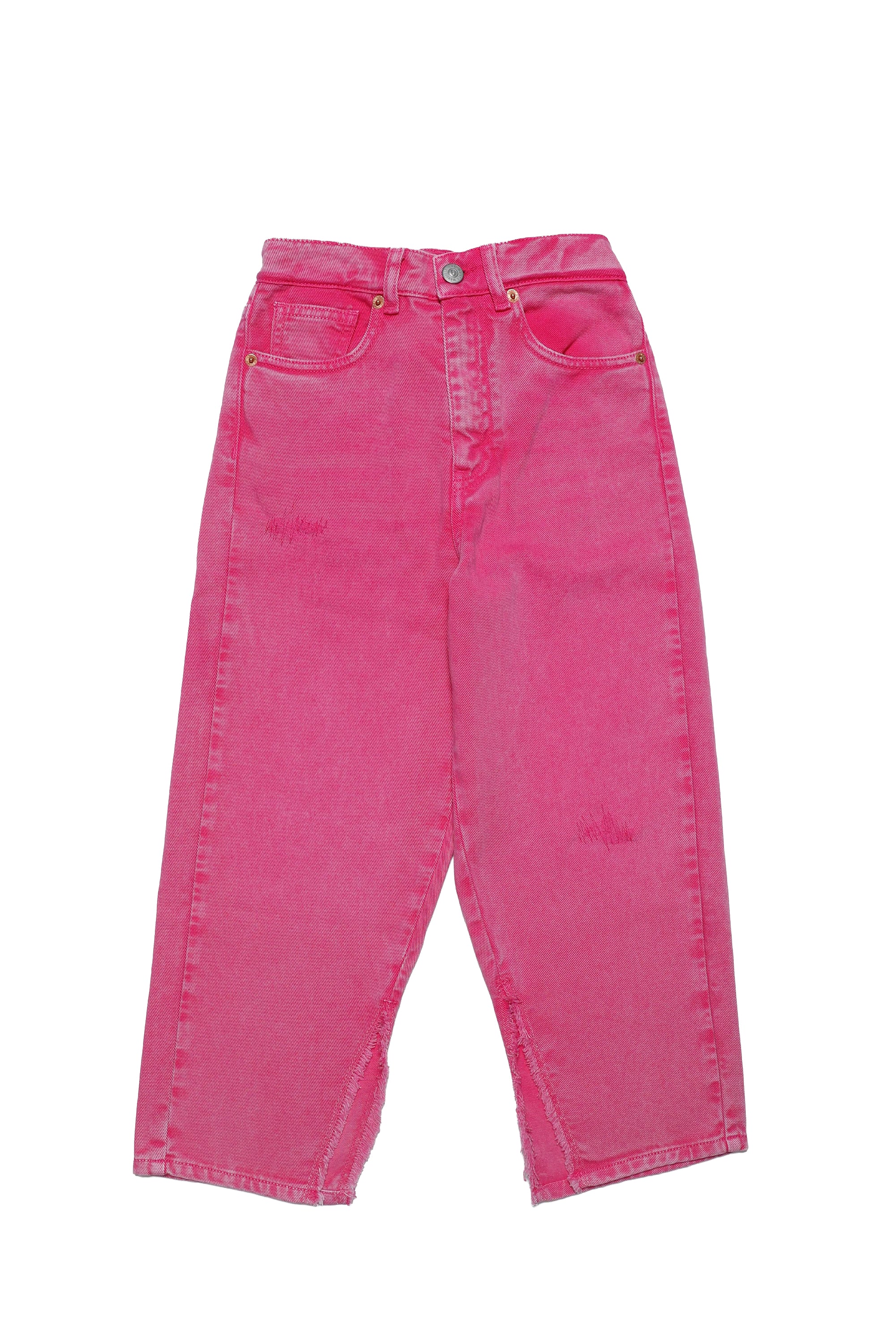 Denim trousers - Deep Pink